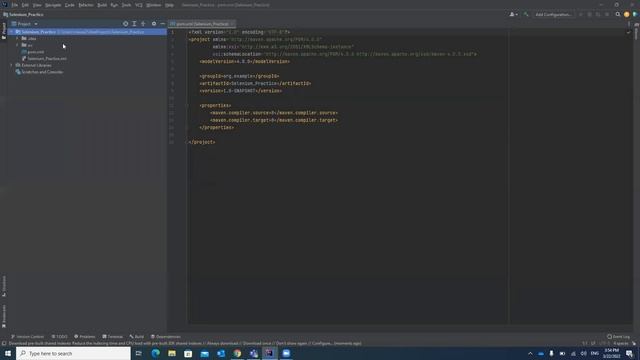 ??Selenium WebDriver InteliJ Maven Project SetUP - Selenium WebDriver Session 1 ??