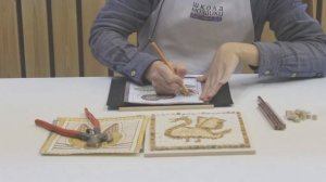 Римская мозаика. Прямой набор. Подготовка основания