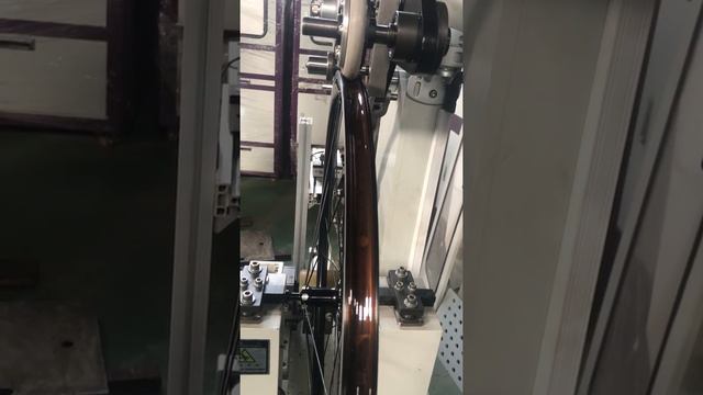 JTM Automatic Bicycle Rim Tape laminating machine смотреть онлайн