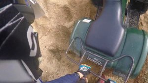 Катаю на yamaha grizzly 125