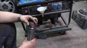 замена масла в бензиновом генераторе на примере генератора: Etalon SPG 3800