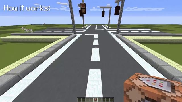 Minecraft: How to make working traffic lights