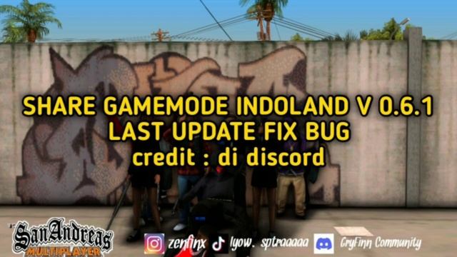SHARE GAMEMODE INDOLAND V 0.6.1 LAST UPDATE || GTA SAMP INDONESIA