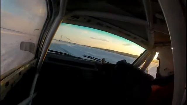 Один круг по ледовому треку. г.Благовещенск смотреть онлайн