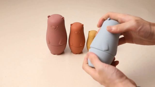 Монтессори-игрушки, мультяшный мишка