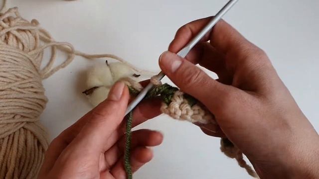 Вяжем в ТРИ ЦВЕТА. База жаккарда крючком