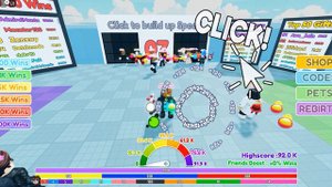 600 000 ПОБЕД ИЛИ 60,000 РОБУКСОВ ТРАЧУ ЗА МИНУТУ СЕКРЕТЫ КРАФТА ПИТОМЦЕВ РОБЗИ! Race Clicker ROBLO