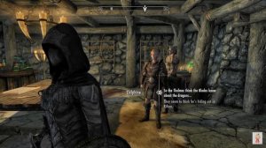 SKYRIM MAIN QUEST 27:  Back with  Delphine in Riverwood