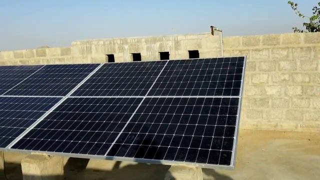 Fronus 3.6kw solar Inverter installed#  with 445 watt solar Bta technology