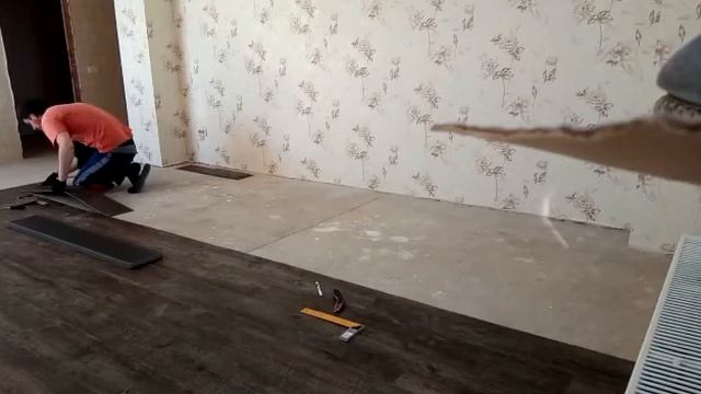 Укладка кварц-виниловый ламинат. смотреть онлайн