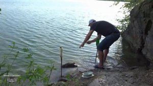 Судак на резинку классическую ловля на живца.2022..