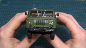 Из говна конфетку! ГАЗ-66 АВТОЛЕГЕНДЫ СССР ГРУЗОВИКИ №40 DeAgostini