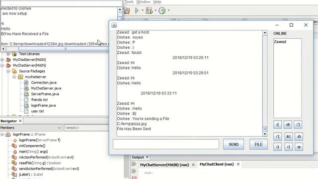 Sup ( Java Based Chat Application) смотреть онлайн