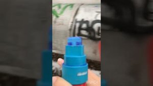 Обзор маркёра on the run HARD TO BUF и заправы 214. Распаковка посылки с GRAFFITI MARKET. Теггинг