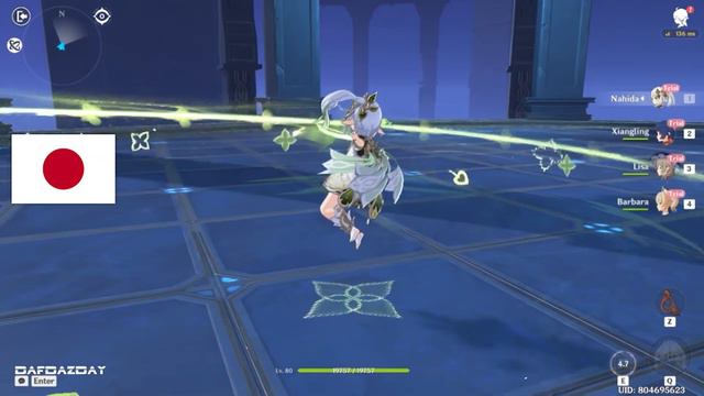 Nahida Voice in 4 Different Languages (Skills & Attack) | Genshin Impact Nahida