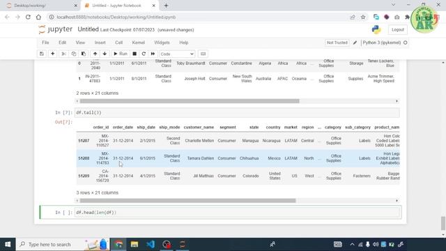 how to explore dataset in python pandas | how to explore dataset in jupyter notebook #datacleaning