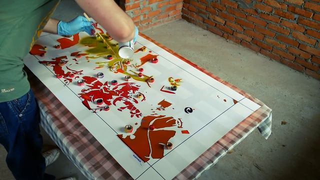 Спрей арт.  Hearthstone.