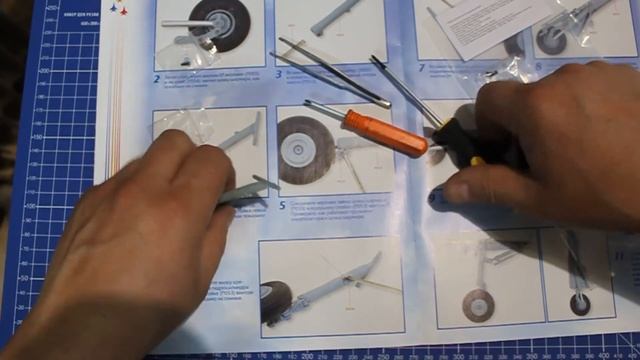 Сборка модели самолета МиГ 29 от DeAgostini №17 смотреть онлайн