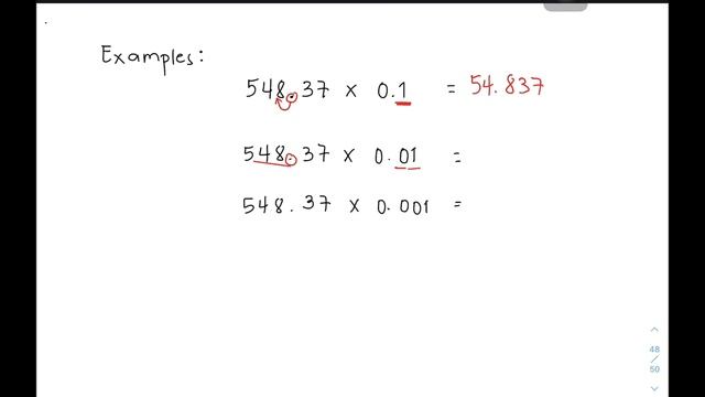 How to Multiply Decimals by 0.1, 0.01, 0.001 Mentally - Math Teacher Gon смотреть онлайн
