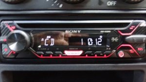 Sony CD Player CDX-G1200U in my '00 Lexus IS200