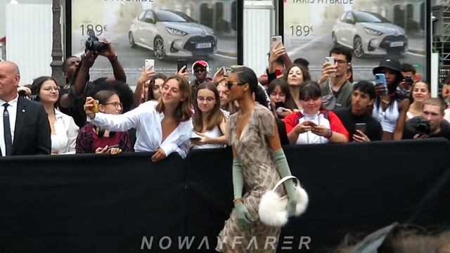 French model Cindy BRUNA @ FENDI fashion show in Paris, July 7th 2022 Haute Couture