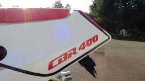 1988 Honda CBR 400 RR NC23 Coming Out Of Museum Display