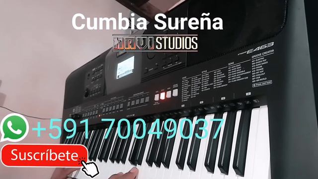 Cumbia Sureña Original®Yamaha psr E463 #CUMBIASUREÑA #samplessureños смотреть онлайн