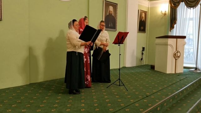 IV фестиваль знаменного пения, 26.01.2020 г. - Часть 06, Клирос храма ст. Сологубовка смотреть онлайн