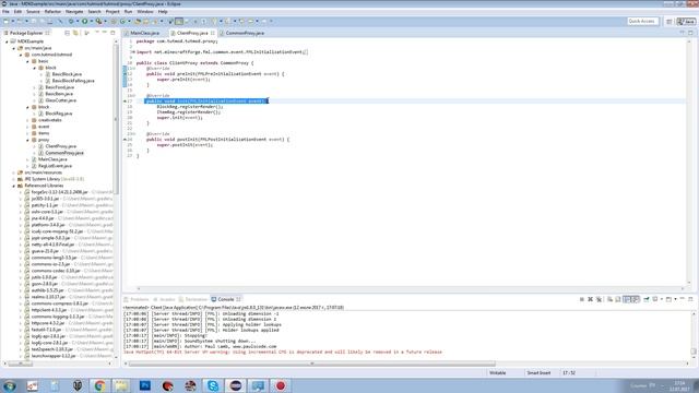 MINECRAFT MODDING 1.12 #3: Блок, Падающий блок, Два полезных метода смотреть онлайн