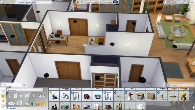 ?️Building a  LUXURIOUS BEACH MANSION! The Sims 4 Island Living смотреть онлайн