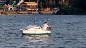 Лодочный мотор Ветерок с ручным приводом