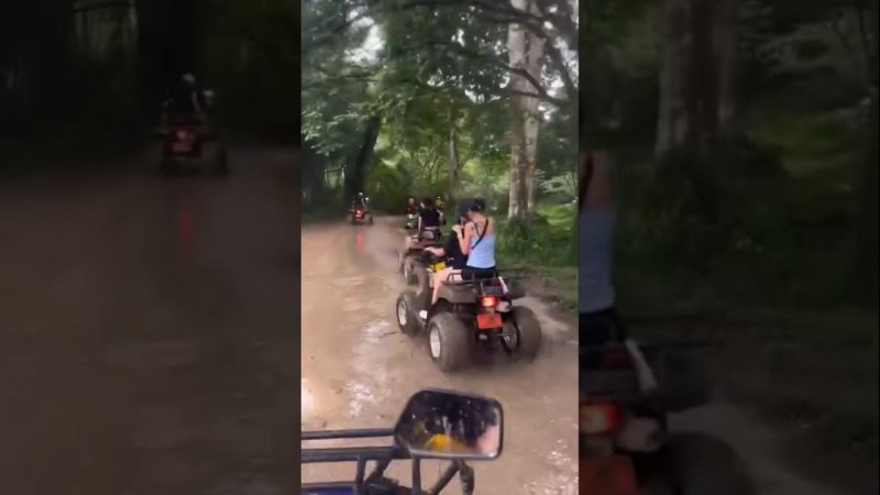 Групповой тур на Квадроциклах в Таиланде #phuket #thailand #asia #atv #жизнь #travel