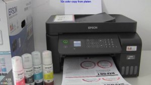 Epson CISS Ecotank L5290 ET-4800 series copy and print speed (part3) FCOT, ADF speed, photo speed