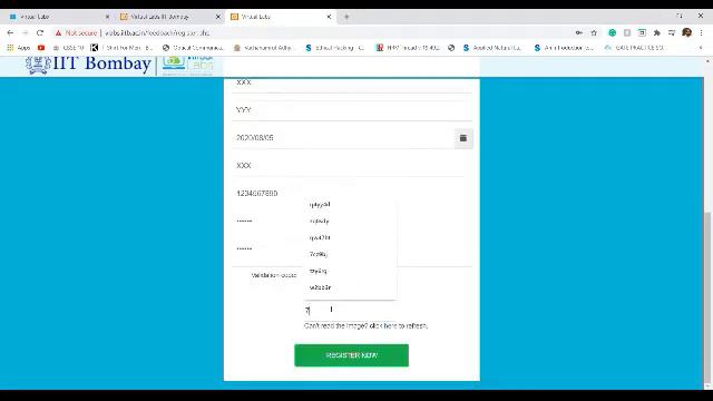 How to fill feedback form Vlabs IIT смотреть онлайн