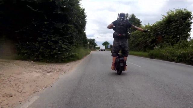 Country Road London UK Ride EUC Begode Extreme Bull K4 ?? смотреть онлайн