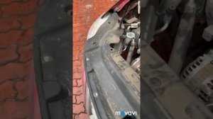 Замена лампы в габаритах на Nissan Sentra