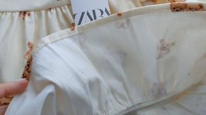 Хлопковое платье Zara оригинал от стильной гардеробной VanyaSanya