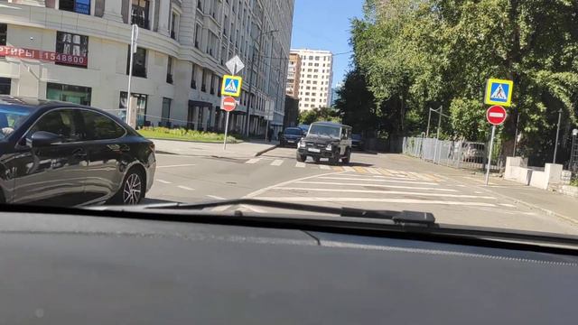 Pogodinskaya street in Moscow. смотреть онлайн
