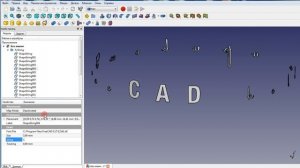 FreeCAD создаем Текст, Надпись Часть2 Макрос Круговой Текст [Text, Inscription. Macro Circular Text