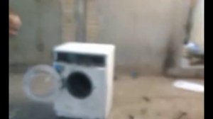 краш-тест стиральной машины