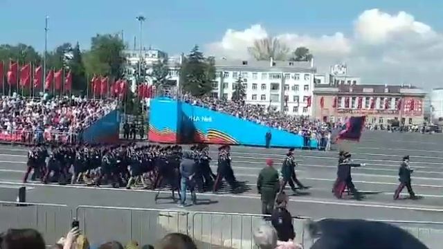 Парад 09 05 19. Самарский казачий кадетский корпус смотреть онлайн