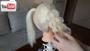 ПРИЧЕСКА ДЛЯ ДЕВОЧЕК " ФОНАРИКИ ". ДВА ХВОСТА?♀️/HAIRSTYLE FOR GIRLS "LANTERNS" TWO TAILS ?♀️