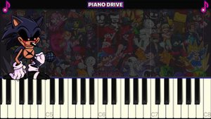 Cycles — LORD X | Vs Sonic.exe — Piano Tutorial | NWD