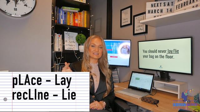Lay vs. Lie [SAT Vocabulary] sat words only❗️