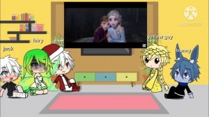 Rise of guardians react to frozen