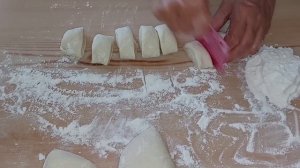 Вареники с капустой! Лучшее тесто  для вареников на кефире! Ну очень вкусные и пушистые!