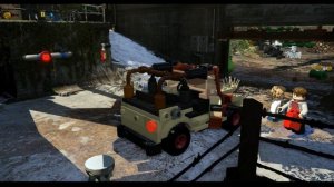 Динозавры. LEGO Jurassic World. Прохождение. Часть - 4 (ЗАБРОШЕННЫЙ ПАРК)