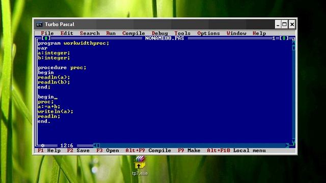 Turbo Pascal. Основы программирования. Видеоурок 6. Подпрограммы. (Артём Кашеваров)