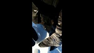 НА РЫБАЛКЕ ЗАНЯЛИСЬ СЕК...НА ЗИМНЕЙ РЫБАЛКЕ ПОКАЗАЛА СИСЬК...