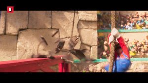 Mario VS Donkey Kong | Full Fight | The Super Mario Bros. Movie | CLIP